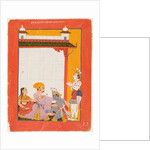 Krishna and Balarama Touching the Feet of Vasudeva and Devaki, 1730-40 by Unknown