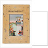 Krishna and Consort on a Palace Balcony with Musicians: Vukharo Ragaputra of Bhairav?, 1770-75 by Unknown