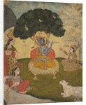 Krishna and Gopis, mid 1800s by Unknown