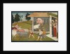 Krishna and Lakshmana Taking the Cattle Out to Graze, page from the Bhagavata Purana, c. 1780-1790 by Unknown