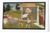 Krishna and Lakshmana Taking the Cattle Out to Graze, page from the Bhagavata Purana, c. 1780-1790 by Unknown