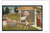 Krishna and Lakshmana Taking the Cattle Out to Graze, page from the Bhagavata Purana, c. 1780-1790 by Unknown
