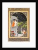 Krishna and Radha Watching Rain Clouds: The Month of Bhadon from Baramasa series, c. 1790 by Unknown