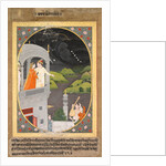 Krishna and Radha Watching Rain Clouds: The Month of Bhadon from Baramasa series, c. 1790 by Unknown
