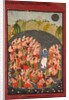 Krishna and the Gopis Gather for Rasamandala, c. 1720-1730 by Unknown