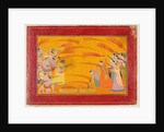 Krishna Celebrates Holi, c. 1770 by Unknown