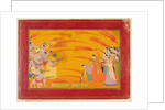 Krishna Celebrates Holi, c. 1770 by Unknown