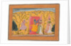 Krishna Exacts a toll from the Milkmaids, from a Bhagavata Purana, c. 1600 by Unknown