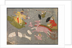 Krishna Fighting Vanasura's Sons: Scene from the Aniruddha Usha Section of Krishna Lila, c. 1840 by Unknown