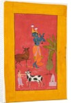 Krishna Fluting, c. 1675-1700 by Unknown