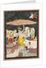 Krishna Lifting Mt. Govardhana, c. 1780-1790 by Unknown