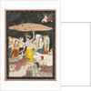 Krishna Lifting Mt. Govardhana, c. 1780-1790 by Unknown