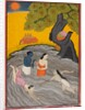 Krishna playing with the Gopis in the Jumna, c. 1770 by Unknown