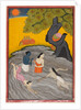 Krishna playing with the Gopis in the Jumna, c. 1770 by Unknown