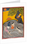 Krishna playing with the Gopis in the Jumna, c. 1770 by Unknown