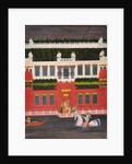 Krishna Receives a Flower Garland, c. 1750-1760 by Sitaram