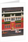 Krishna Receives a Flower Garland, c. 1750-1760 by Sitaram