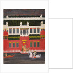 Krishna Receives a Flower Garland, c. 1750-1760 by Sitaram