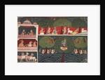 Krishna Stealing Gopis Clothes, Page from the Bhagavata Purana, c. 1650 by Unknown