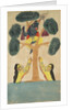 Krishna Steals the Clothes of the Cowgirls, 1800s by Unknown