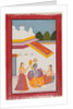 Krishna under a canopy, c. 1680 by Unknown