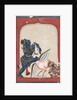 Krishna Vanquishing Vakasura, late 1700s by Unknown