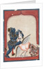 Krishna Vanquishing Vakasura, late 1700s by Unknown