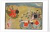 Krishna Vanquishing Vanasura: Scene from the Aniruddha Usha Section of Krishna Lila, c. 1840 by Unknown