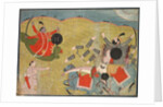 Krishna Vanquishing Vanasura: Scene from the Aniruddha Usha Section of Krishna Lila, c. 1840 by Unknown