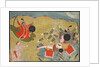 Krishna Vanquishing Vanasura: Scene from the Aniruddha Usha Section of Krishna Lila, c. 1840 by Unknown