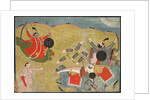 Krishna Vanquishing Vanasura: Scene from the Aniruddha Usha Section of Krishna Lila, c. 1840 by Unknown