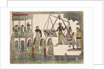 Krishna Weighted against Precious Objects, 1800s by Shri Gobinda Chandra Roy