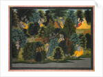 Krishna's Longing for Radha, from the Gita Govinda of Jayadeva, c. 1820-1825 by Unknown