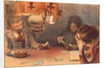 La Lampe, 1899? by François Guiguet
