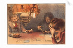 La Lampe, 1899? by François Guiguet