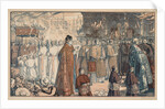 La Procession de la Fête-Dieu à Nantes, 1901 by Auguste Louis Lepère