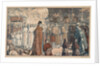 La Procession de la Fête-Dieu à Nantes, 1901 by Auguste Louis Lepère