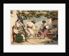 La Saltarelle, 1800s by Dominque Louis Papety