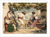 La Saltarelle, 1800s by Dominque Louis Papety