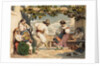 La Saltarelle, 1800s by Dominque Louis Papety