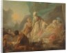 Laban Searching for His Stolen Gods, 1753 by Augustin de Saint-Aubin