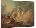 Laban Searching for His Stolen Gods, 1753 by Augustin de Saint-Aubin