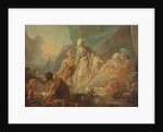 Laban Searching for His Stolen Gods, 1753 by Augustin de Saint-Aubin