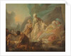 Laban Searching for His Stolen Gods, 1753 by Augustin de Saint-Aubin