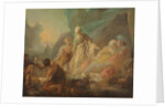 Laban Searching for His Stolen Gods, 1753 by Augustin de Saint-Aubin