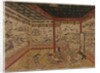 Lady Murasaki at Ishiyama Overlooking a Panorama with Seven Views of Lake Biwa, 1740s by Okumura Masanobu