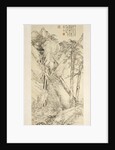 Landscape after Jing Hao and Guan Tong, c. 1690-1770 by Li Shizhuo