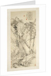 Landscape after Jing Hao and Guan Tong, c. 1690-1770 by Li Shizhuo