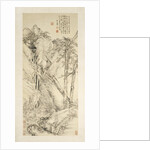 Landscape after Jing Hao and Guan Tong, c. 1690-1770 by Li Shizhuo