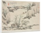 Landscape Album in Various Styles: Boating in Spring Water, 1684 by Zha Shibiao